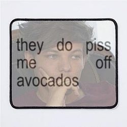 Louis Tomlinson beloved avocados Mouse Pad