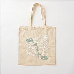 Walls Louis Tomlinson Coloured Stripe Blue Cotton Tote Bag