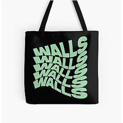 Walls Louis Tomlinson green All Print Tote Bag