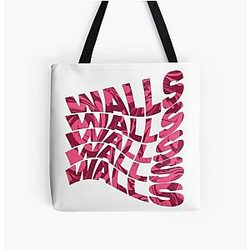 Louis Tomlinson Walls Pink All Over Print Tote Bag