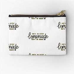 She's bitter she's so sweet from song Lemonade by Louis Tomlinson Zipper Pouch