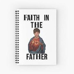 Father Louis Tomlinson Spiral Notebook