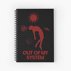 Out of My System - Faith in the Future Louis Tomlinson Spiral Notebook