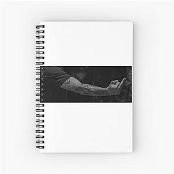 Louis Tomlinson middle finger Spiral Notebook