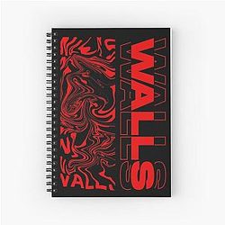 Walls Louis Tomlinson Spiral Notebook