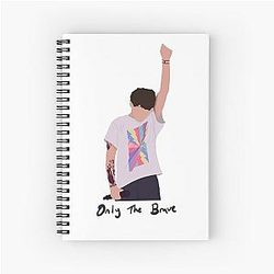 Louis Tomlinson Only the Brave Spiral Notebook