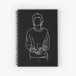 Louis Tomlinson Spiral Notebook