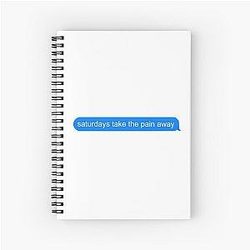 Saturdays - Louis Tomlinson Notebook