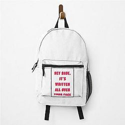 Hey, it's written all over your face - Louis Tomlinson Backpack
