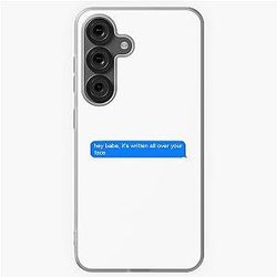 Written All Over Your Face - Louis Tomlinson Samsung Galaxy Soft Case