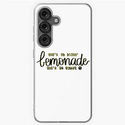 She's so bitter she's sweet quote from song Lemonade by Louis Tomlinson digital lettering Samsung Galaxy Soft Case