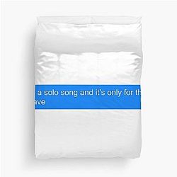 Only the Brave Louis Tomlinson Duvet Cover