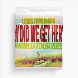 Louis Tomlinson Tour 2026 Duvet Cover