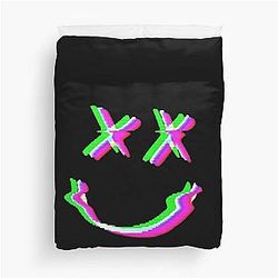 Smiley Face Louis Tomlinson Duvet Cover