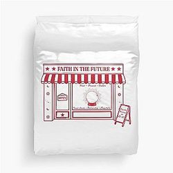 Faith in the Future Louis Tomlinson Fit Louie Psychic Storefront Duvet Cover