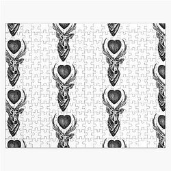Louis Tomlinson stag tattoo puzzle
