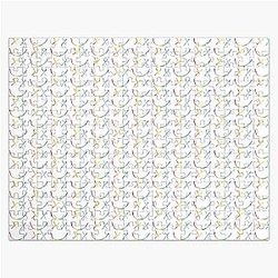 Rainbow Louis Tomlinson White Jigsaw Puzzle