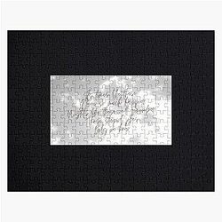 Louis Tomlinson Silver Tongues Puzzle Art
