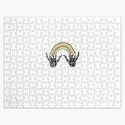 Louis Tomlinson Rainbow Skeleton Raglan Jigsaw Puzzle