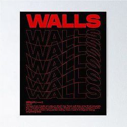 Walls Louis Tomlinson Poster