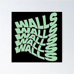 Walls Louis Tomlinson Green Poster