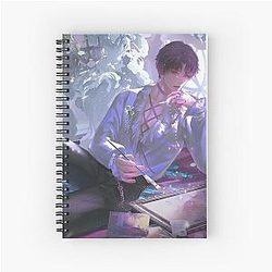 Love and Deep Space Beautiful Cover Spiral Notebook