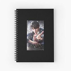 Caleb Love and Deepspace Spiral Notebook