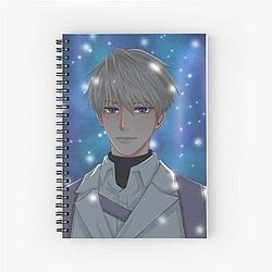 Xavier: Love and Space Spiral Notebook