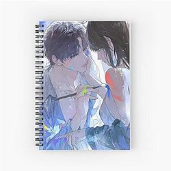 Love and Space Spiral Notebook