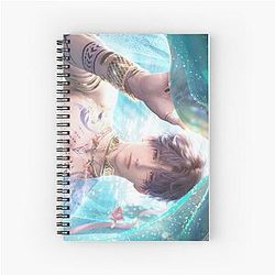 God of the Tides Love Deep Space Rafayel Wallpaper Spiral Notebook