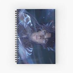 Lemurian Sea God Love Deep Space Rafayel Wallpaper Spiral Notebook