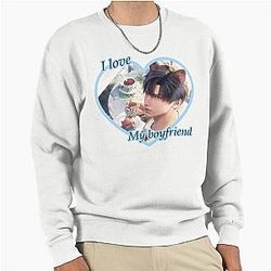 Love and Deepspace I love my boyfriend Zayne Pullover Sweatshirt