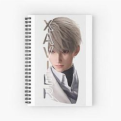 Xavier Love and Deepspace Design Spiral Notebook
