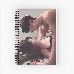Caleb and Mc Love Spiral Notebook