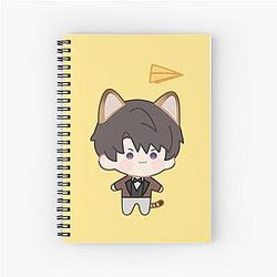 Love and Caleb's Kitty Spiral Notebook
