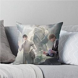 Love and Deep Space Beautiful Cover Image Throw Pillow