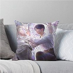 Love and Space - Cover image Throw Pillow