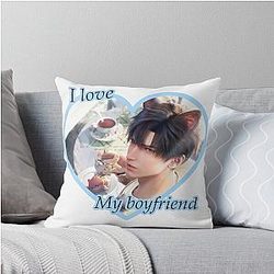 Love and Deepspace - I love my boyfriend Zayne Throw Pillow