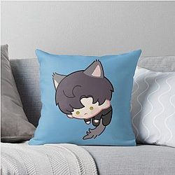Love and Deepspace Kitty Throw Pillow