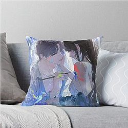 Love and Deep Space Throw Pillow