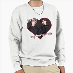 Love & Deepspace - Sylus and Zayne - Otome Game - LADS - Sylus x Zayne Sticker Pullover Sweatshirt
