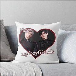 Love & Deepspace - Sylus and Zayne Otome Game LADS Sylus and Zayne Love and Deepspace Throw Pillow