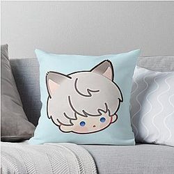 Love and Kitty Xavier Icon Throw Pillow