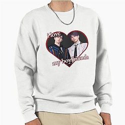 Love Deepspace - Caleb and Rafayel - Otome Game - I Love My Boyfriend - Caleb & Rafayel Pullover Sweatshirt