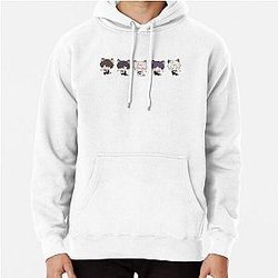 Love and Deep Space Cat Pullover Hoodie