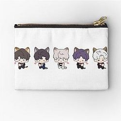Love and Deepspace Cat Boy Zipper Pouch