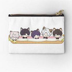 Love and Deep Space Cat Boys Zipper Pouch