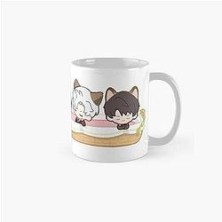 Love and Deep space Cat Boys Classic Mug