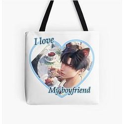 Love and Deepspace I Love My Boyfriend Zayne All Over Print Tote Bag