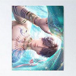 God of the Tides Love in Deepspace Rafayel Wallpaper Poster